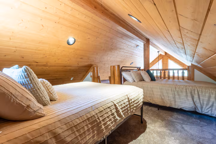 Campfire Cove — Loft Bedroom