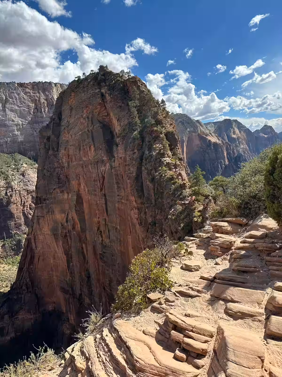 Angels landing zion national park utah