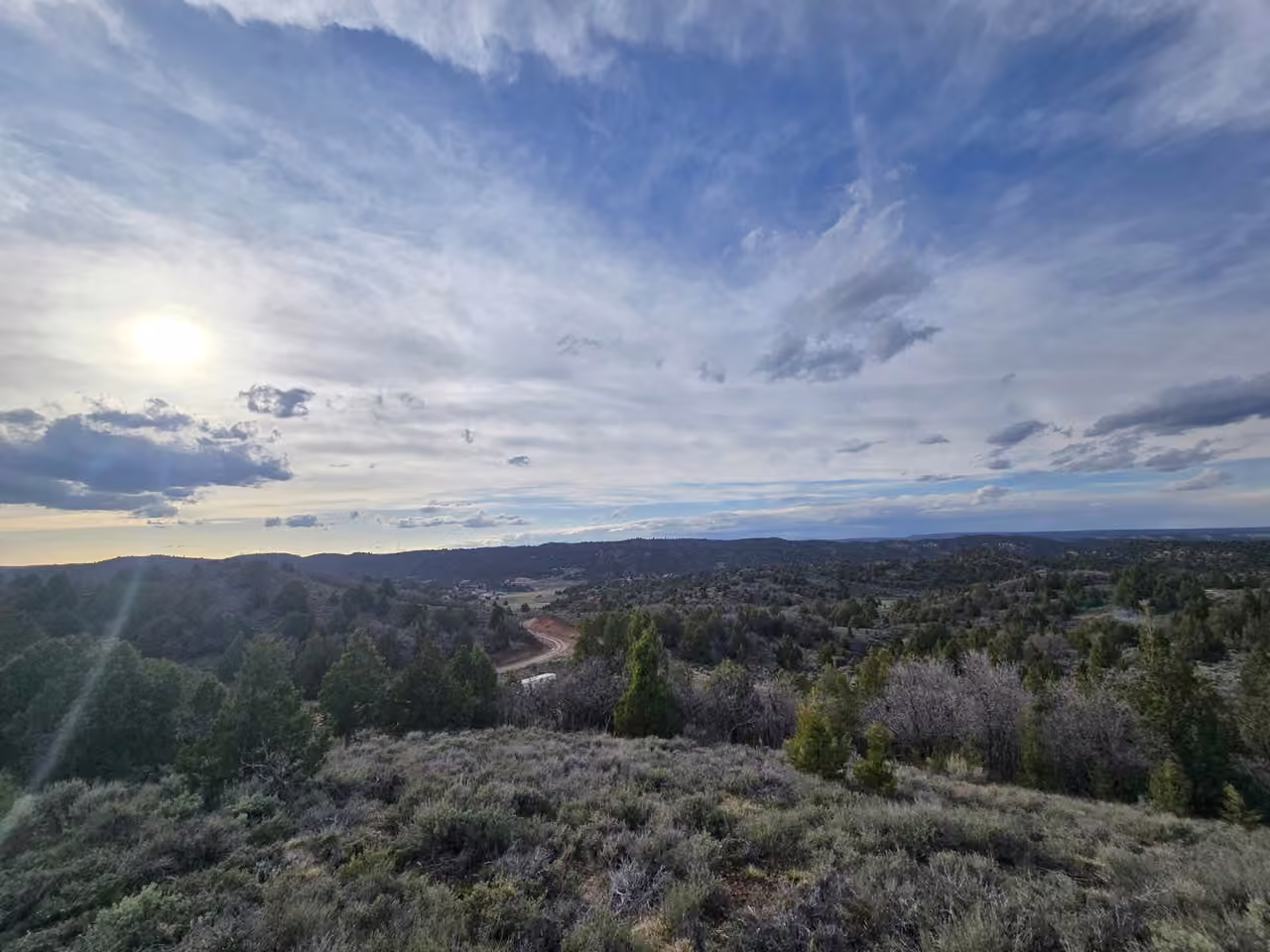 Long Valley view from West Ridge at Starlit Ridge