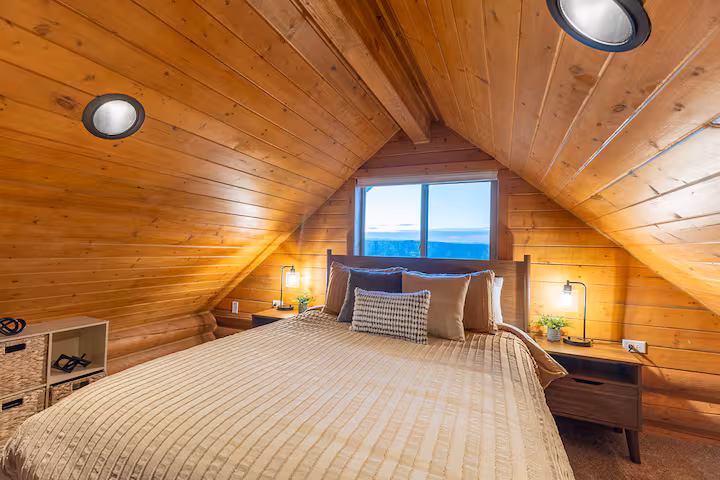 Sunrise Ridge — Loft Window View