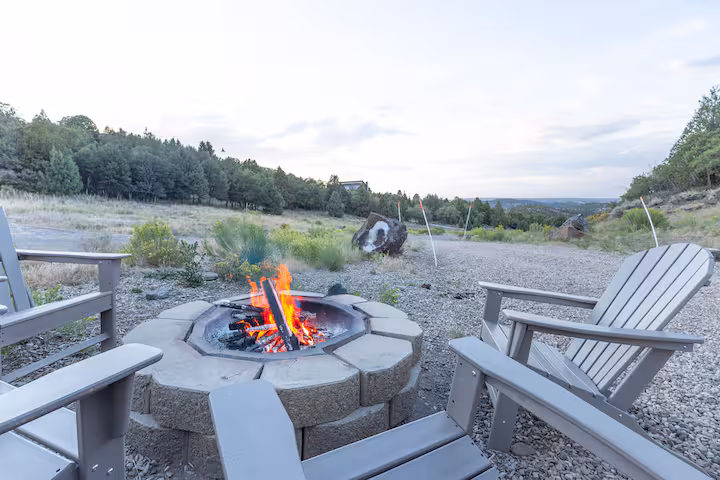 Woodland Grove — Firepit & Outdoor Seating
